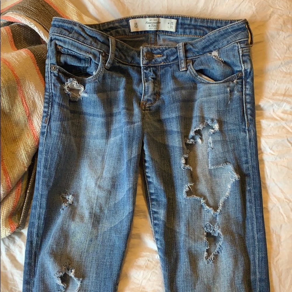 2 FOR $15 Abercrombie boyfriend style jeans